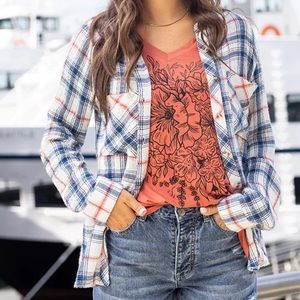 Grace & Lace Favorite Button Up Plaid
